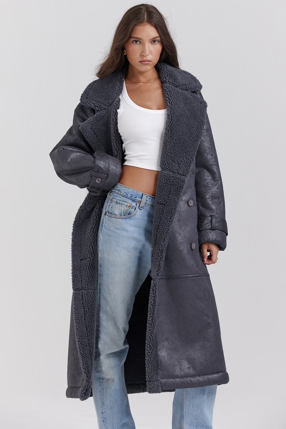 1791-grey-vegan-shearling-coat-sale-5.jpg grey vegan shearling coat - sale