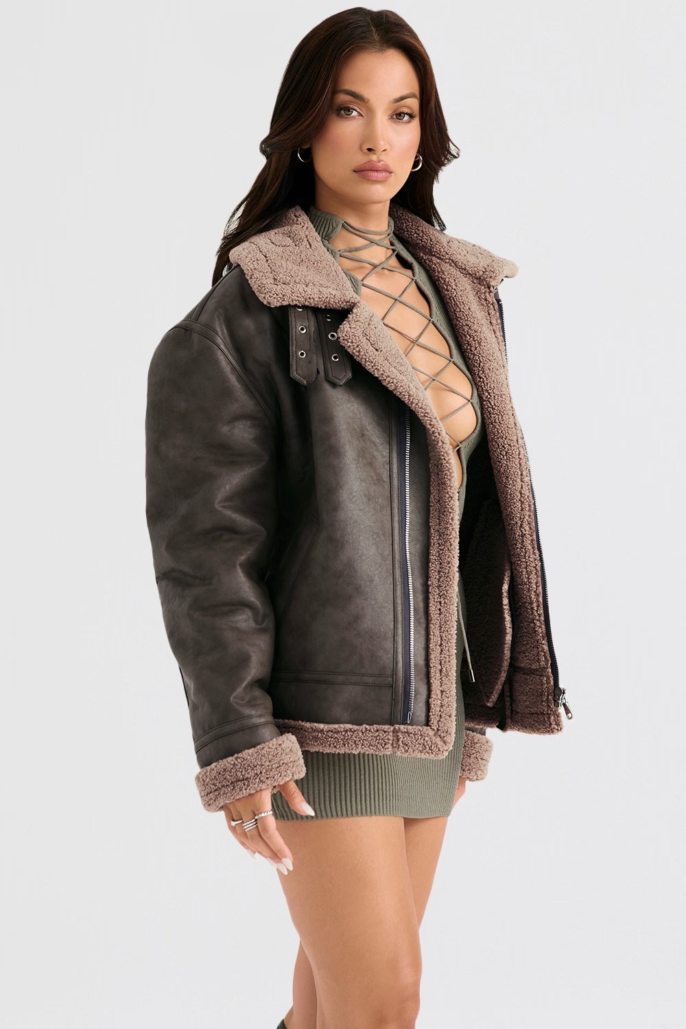 1822-army-green-vegan-shearling-aviator-jacket-sale-5.jpg army green vegan shearling aviator jacket - sale