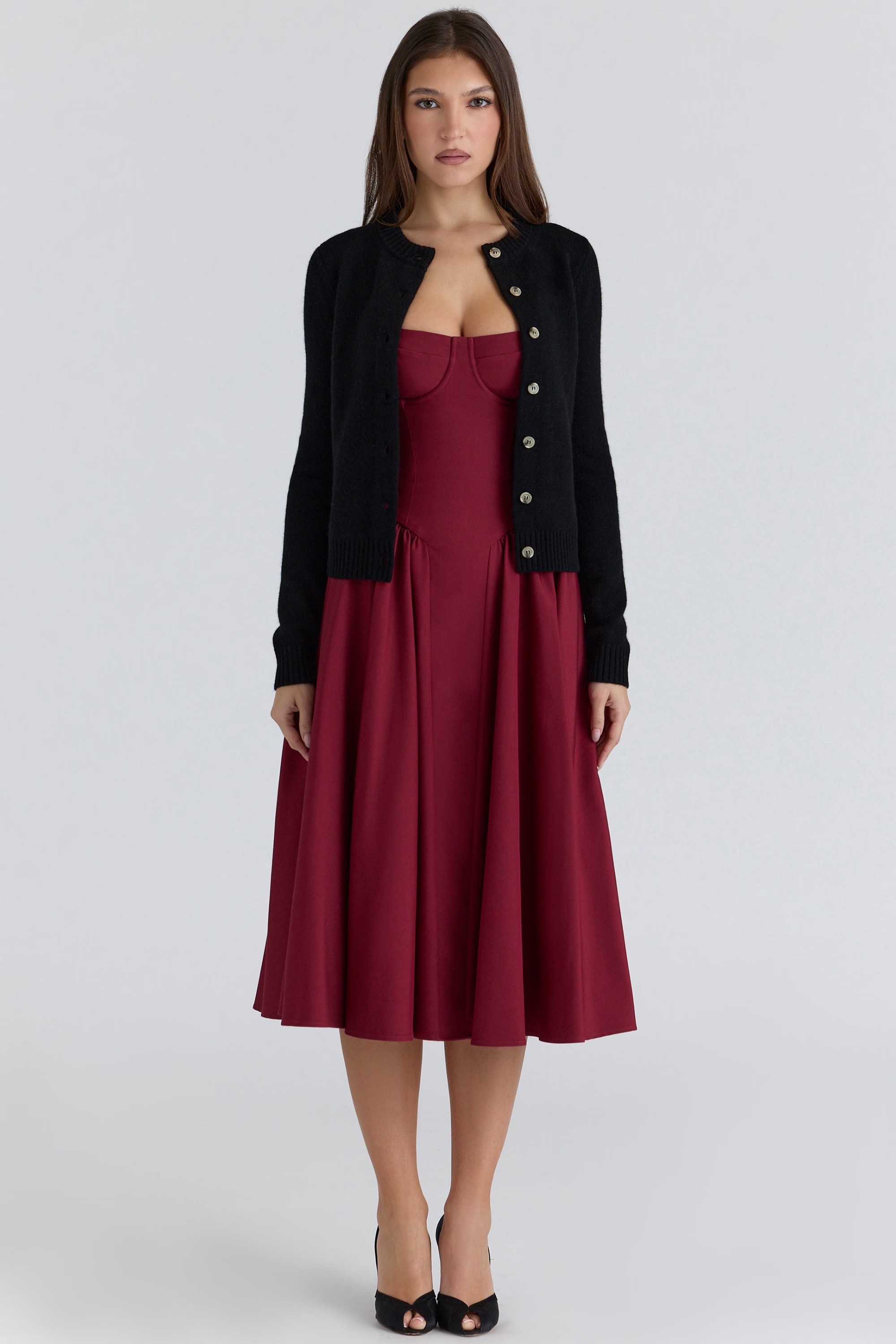 282-black-cashmere-merino-wool-cardigan-6.jpg black cashmere + merino wool cardigan