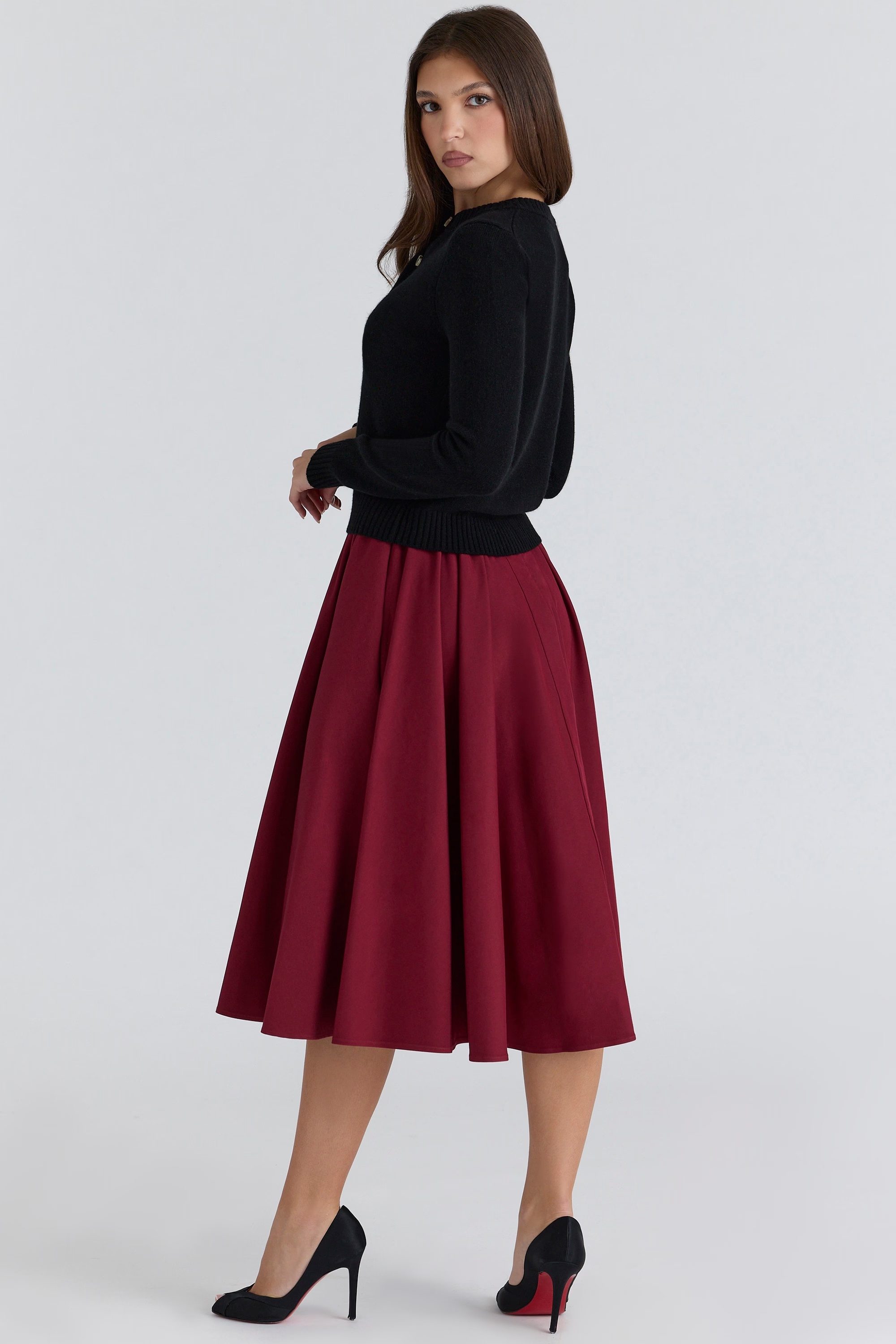 282-black-cashmere-merino-wool-cardigan-9.jpg black cashmere + merino wool cardigan