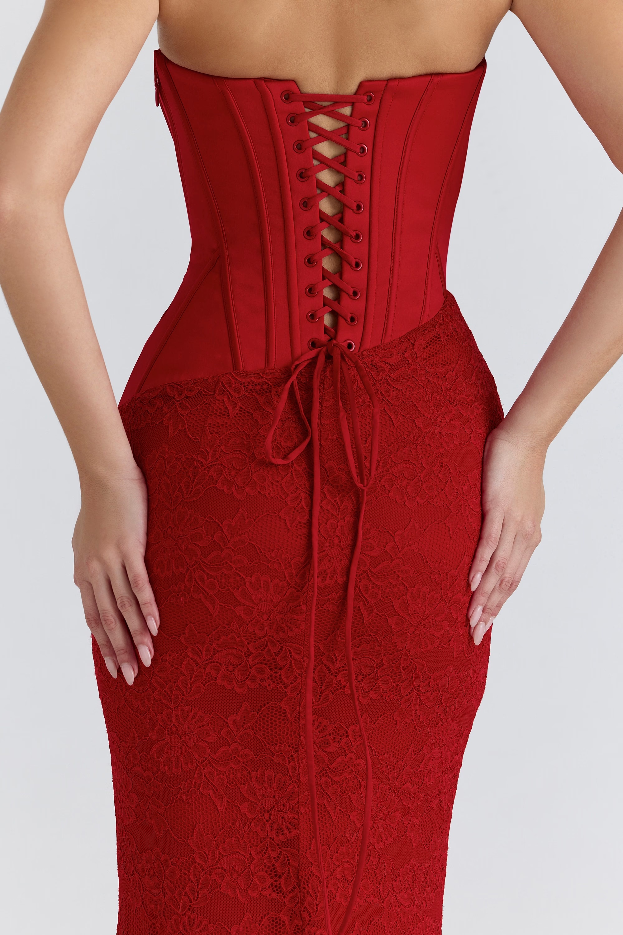 420-red-satin-lace-strapless-maxi-dress-11.jpg red satin lace strapless maxi dress