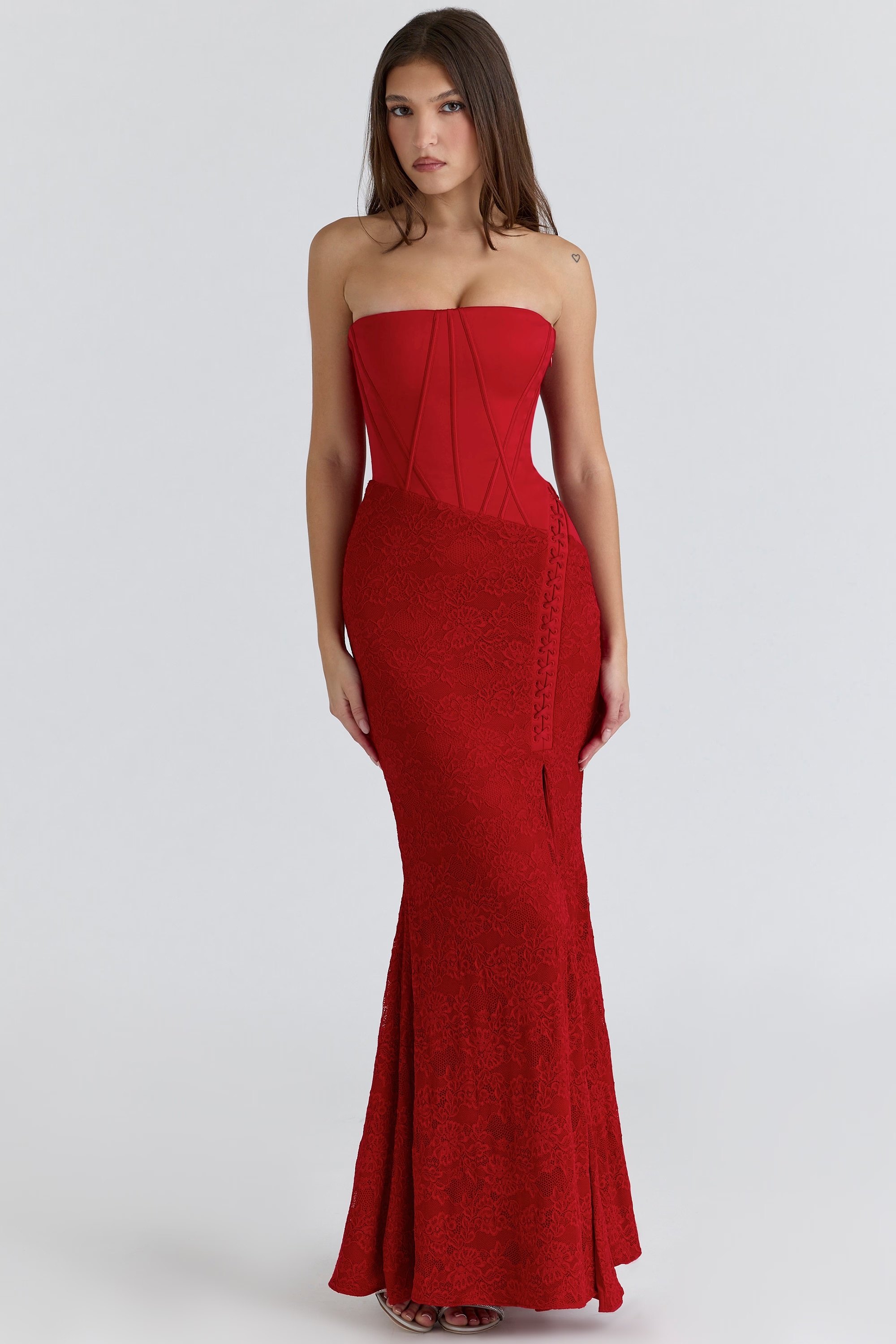 420-red-satin-lace-strapless-maxi-dress-6.jpg red satin lace strapless maxi dress