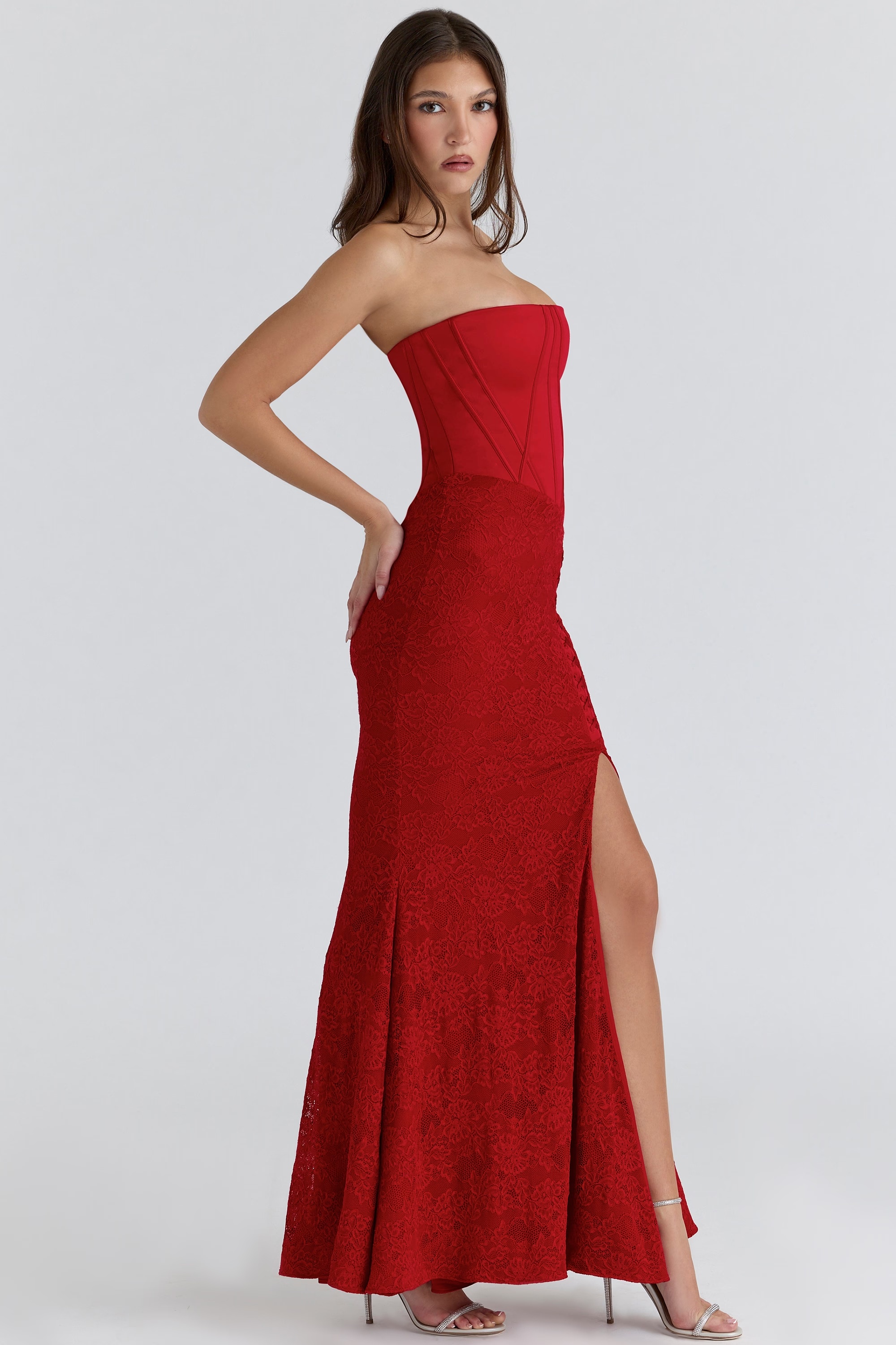 420-red-satin-lace-strapless-maxi-dress-8.jpg red satin lace strapless maxi dress