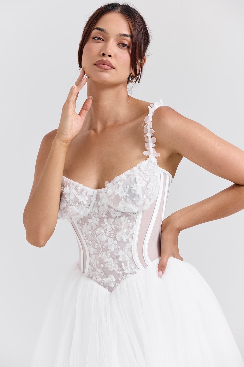 522-white-floral-lace-tulle-bridal-gown-5.jpg white floral lace tulle bridal gown