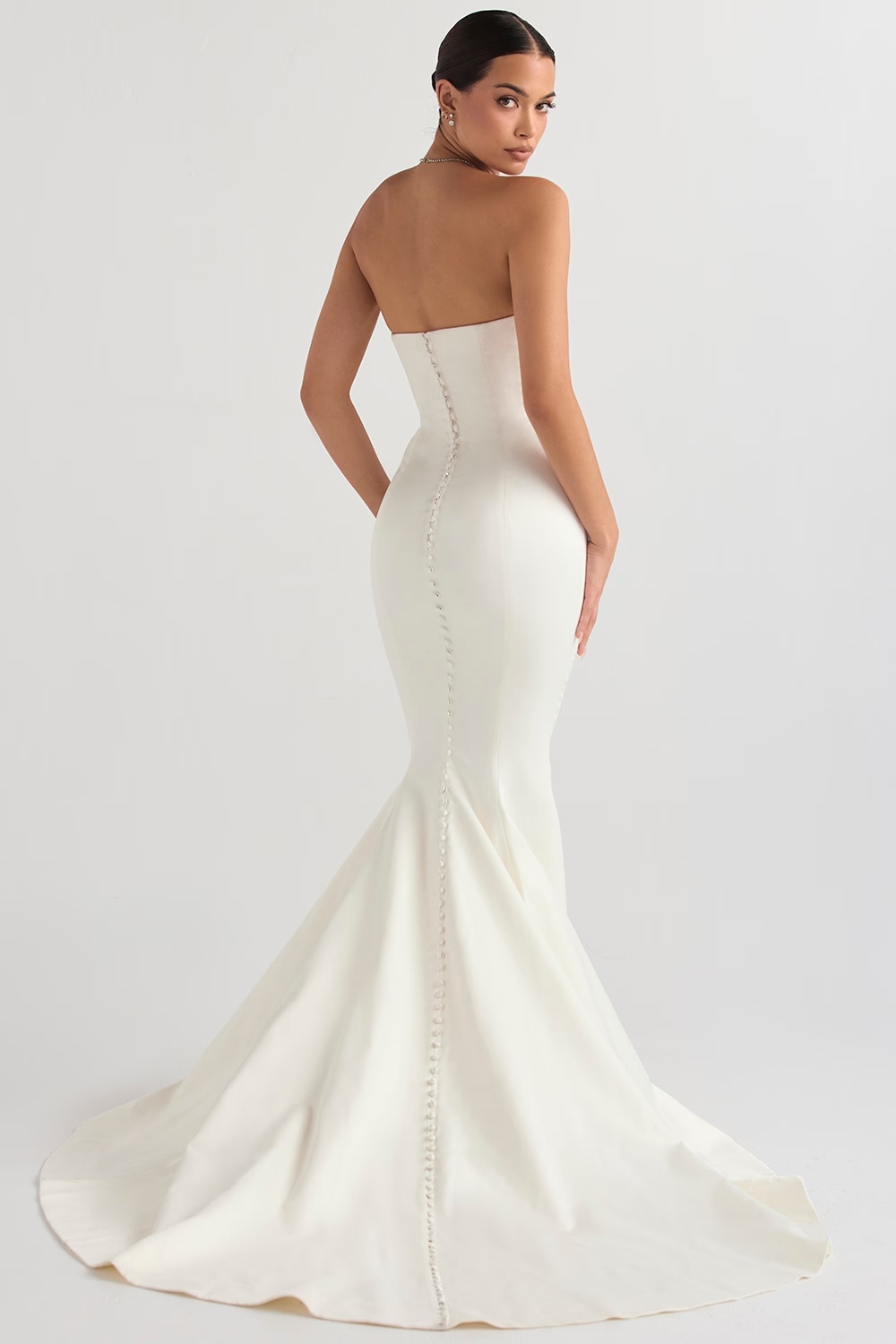 553-ivory-satin-strapless-bridal-gown-8.jpg ivory satin strapless bridal gown