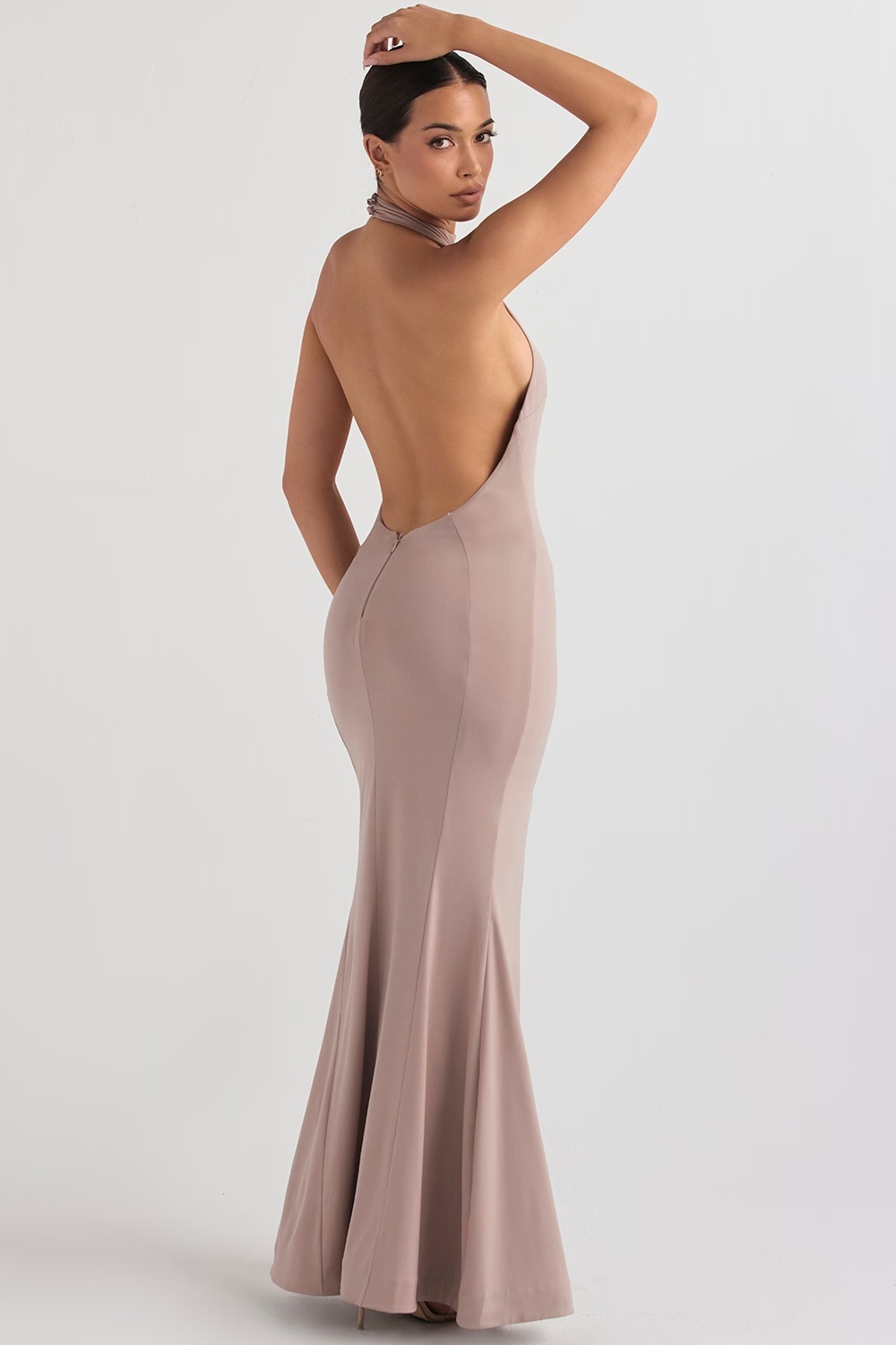 mushroom halter gown - sale