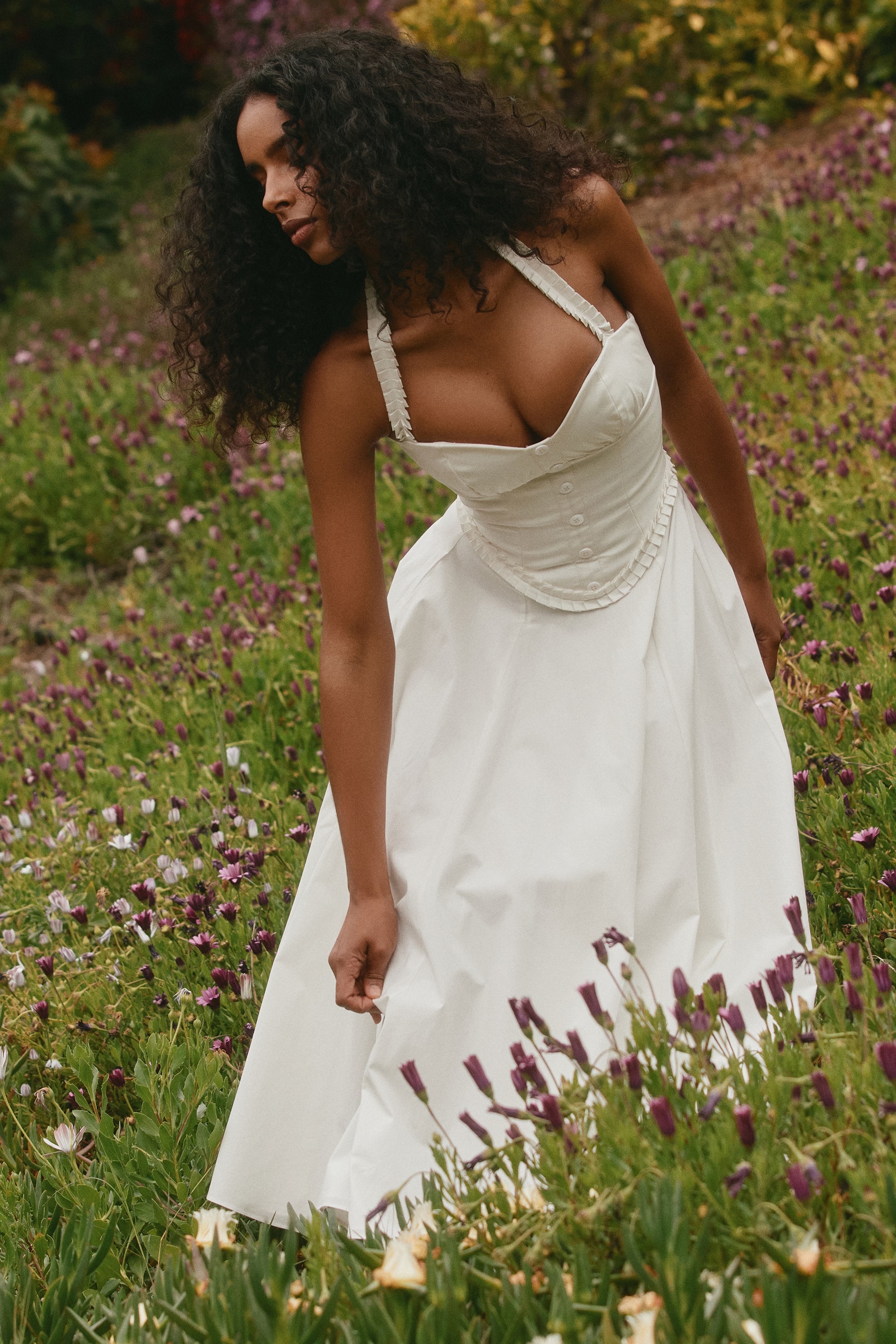 872-white-stretch-cotton-halter-neck-midi-dress-8.jpg white stretch cotton halter neck midi dress